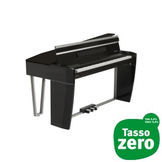 Dexibell Vivo H10 MG Mini Grand Piano Black Polished